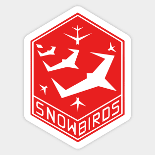 Snowbirds Air Demonstration Squadron Insignia Sticker